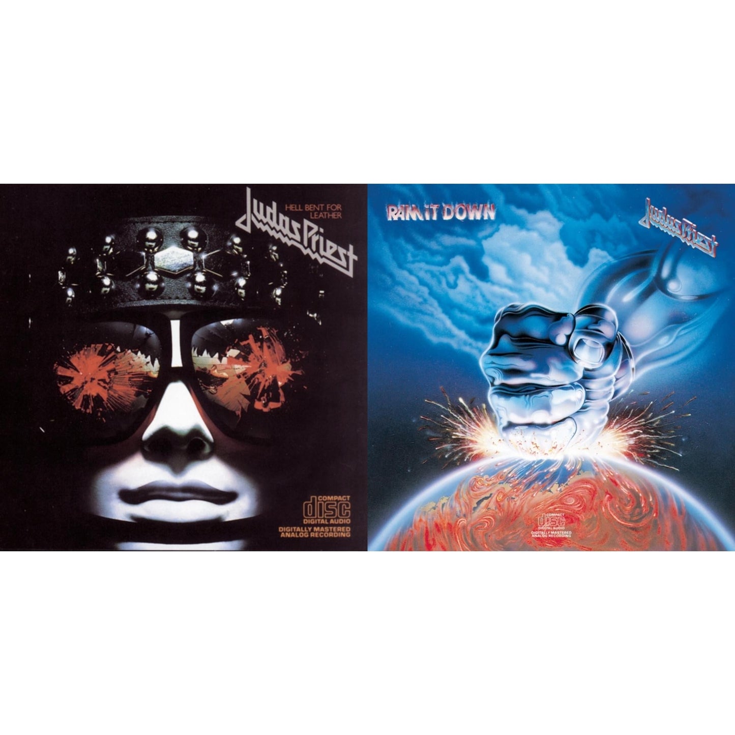Judas Priest - Ram It Down & Hell Bent For Leather - CD Bundle