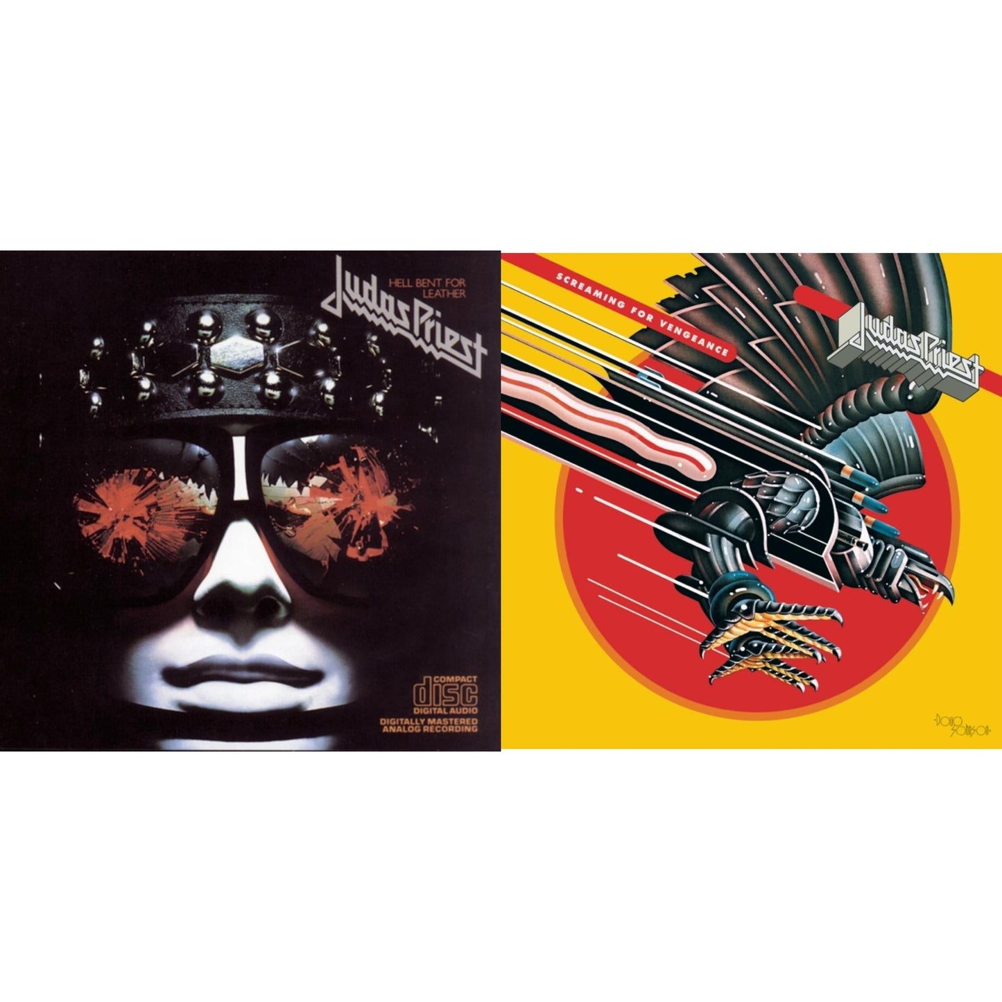 Judas Priest - Hell Bent For Leather & Screaming For Vengeance - CD Bundle