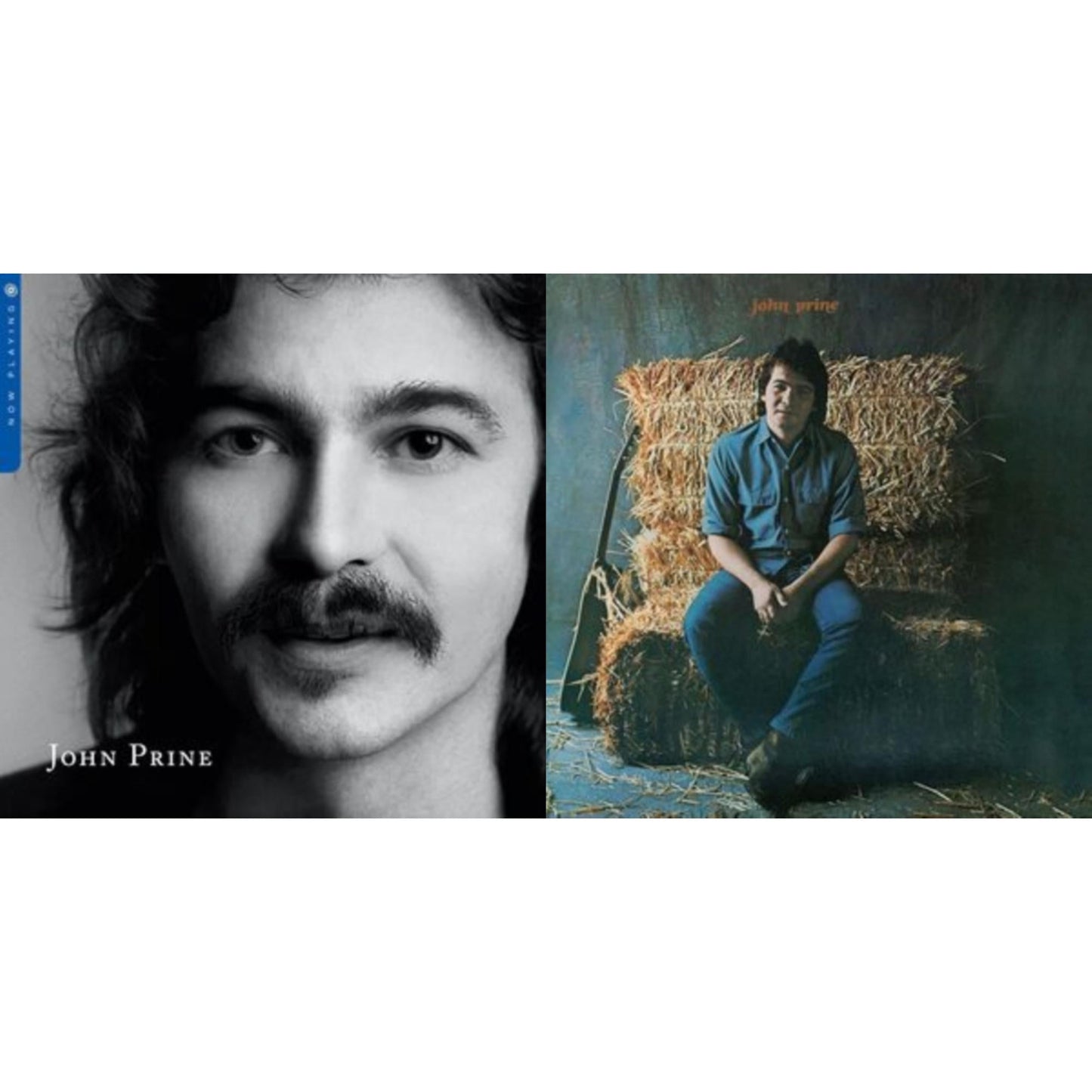 John Prine - Now Playing (Cobalt LP Vinyl) & John Prine