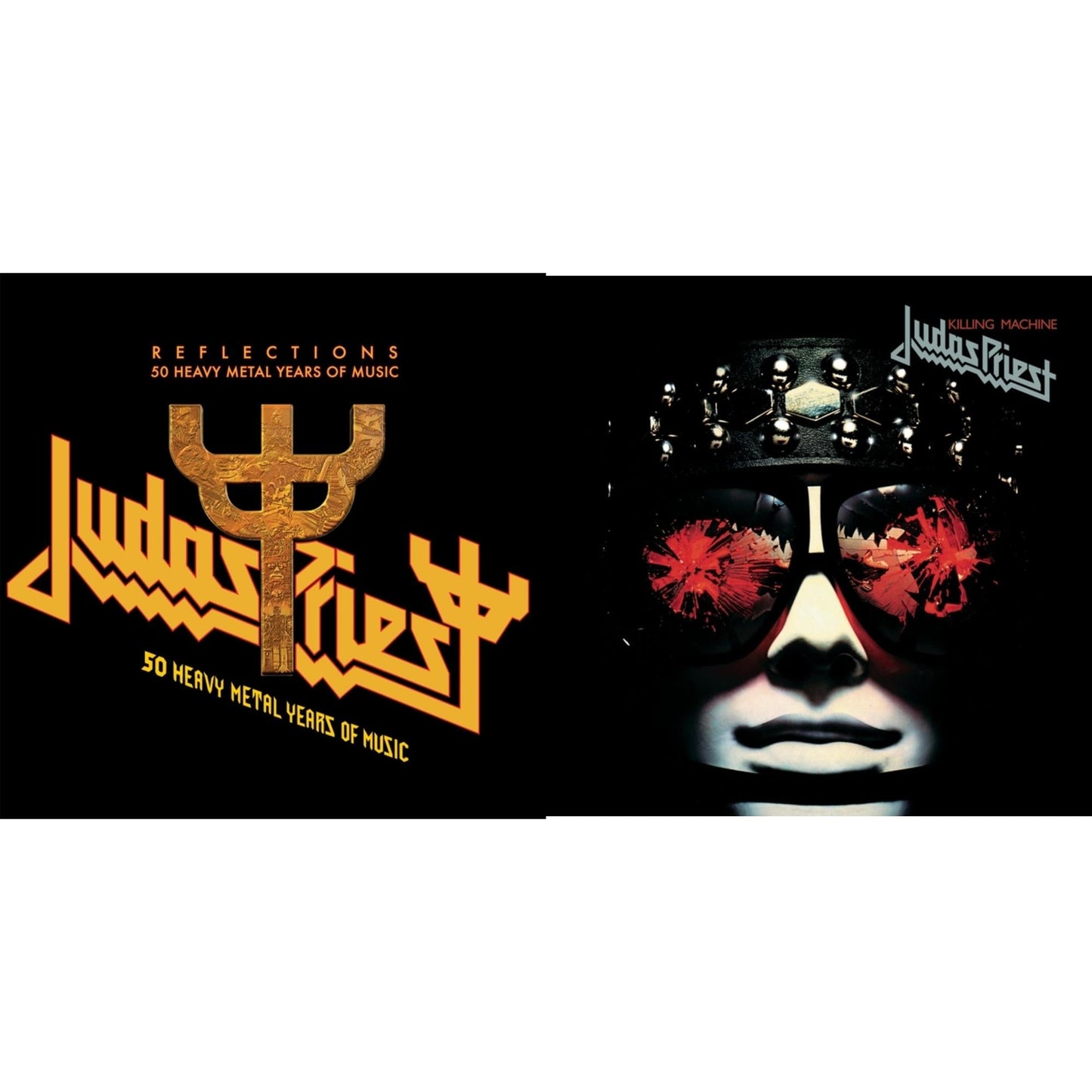 Judas Priest - Reflections - 50 Heavy Metal Years Of Music (2LP/180G/Red Vinyl) & Killing Machine (180G/Dl Card)