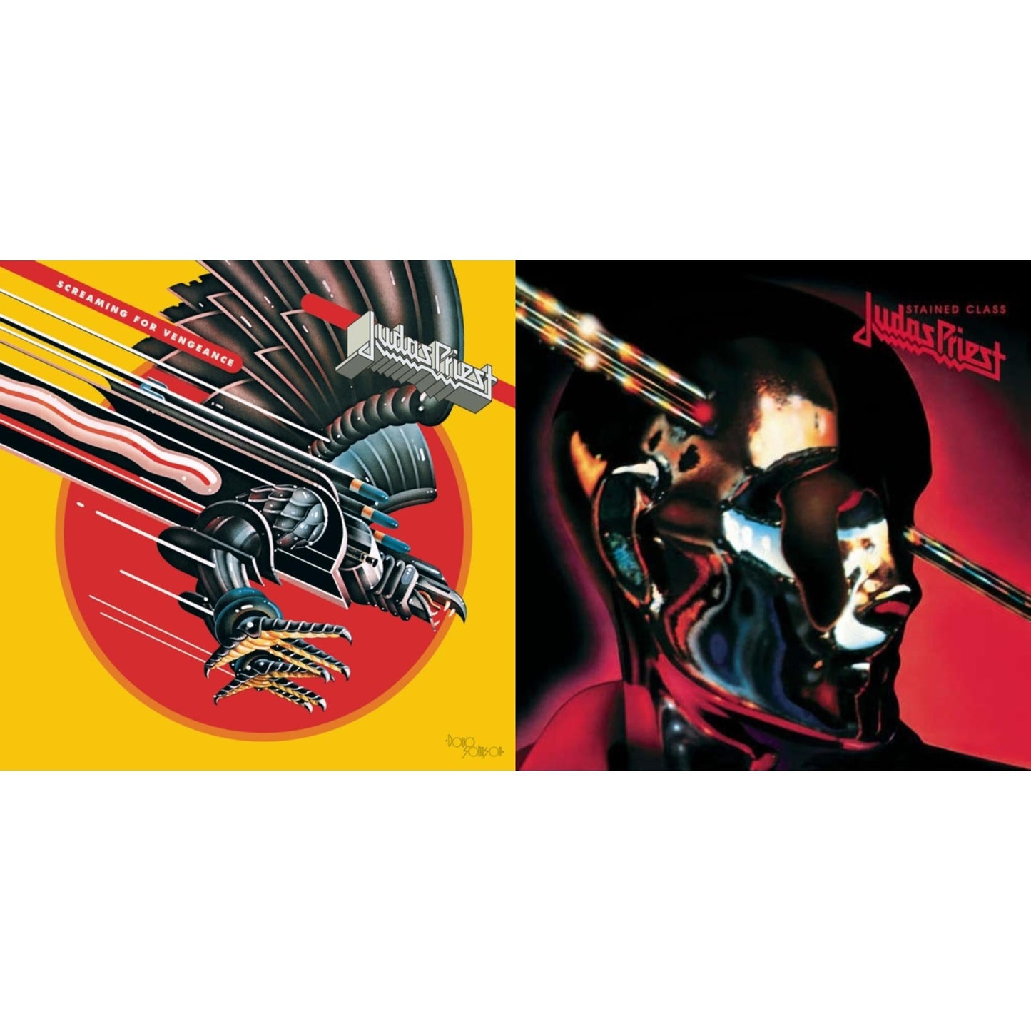 Judas Priest - Stained Class (180G/Dl Card) & Screaming For Vengeance (180G/Dl Card) - LP Vinyl Bundle