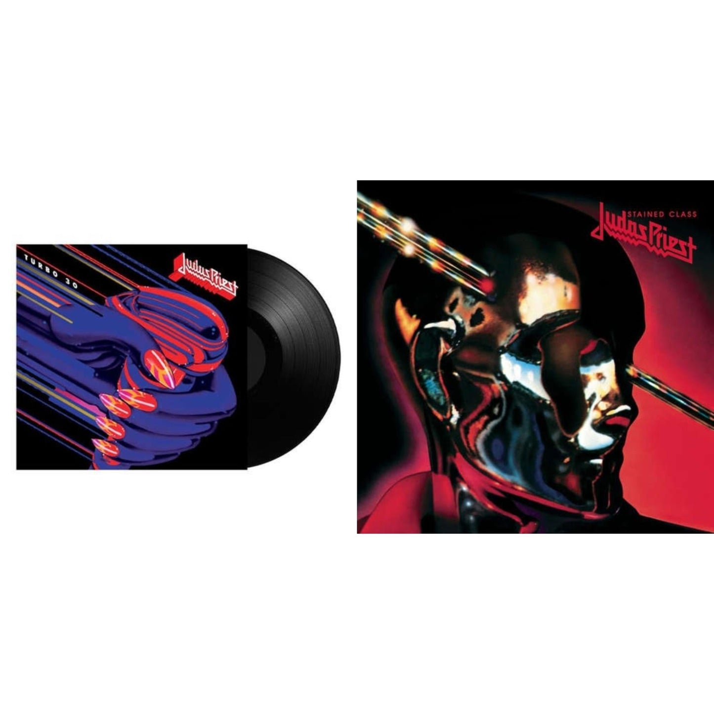 Judas Priest - Turbo 30 (150G) & Stained Class (180G/Dl Card) - LP Vinyl Bundle