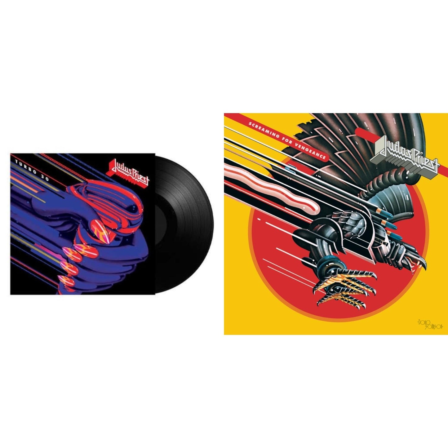 Judas Priest - Turbo 30 (150G) & Screaming For Vengeance (180G/Dl Card) - LP Vinyl Bundle
