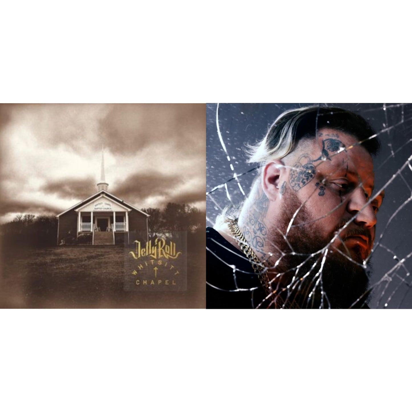 Jelly Roll - Whitsitt Chapel & Ballads Of The Broken (Opaque Apple Red LP Vinyl)