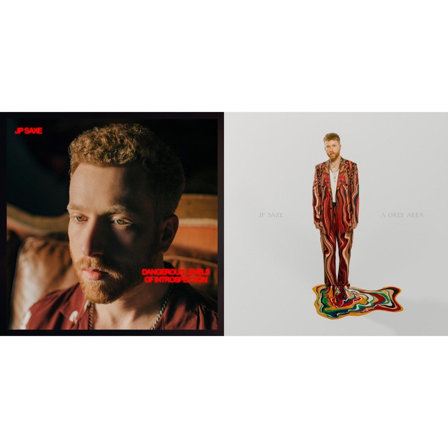Jp Saxe - Dangerous Levels Of Introspection & Grey Area - LP Vinyl Bundle