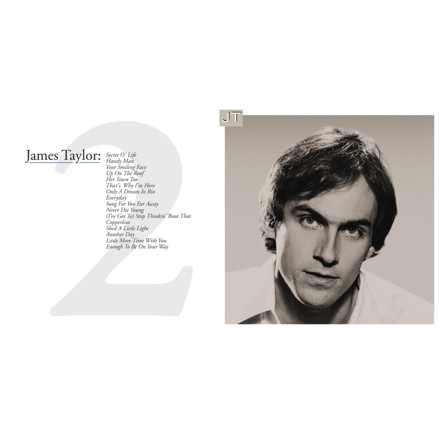 James Taylor - Greatest Hits Vol 2 & Jt - CD Bundle