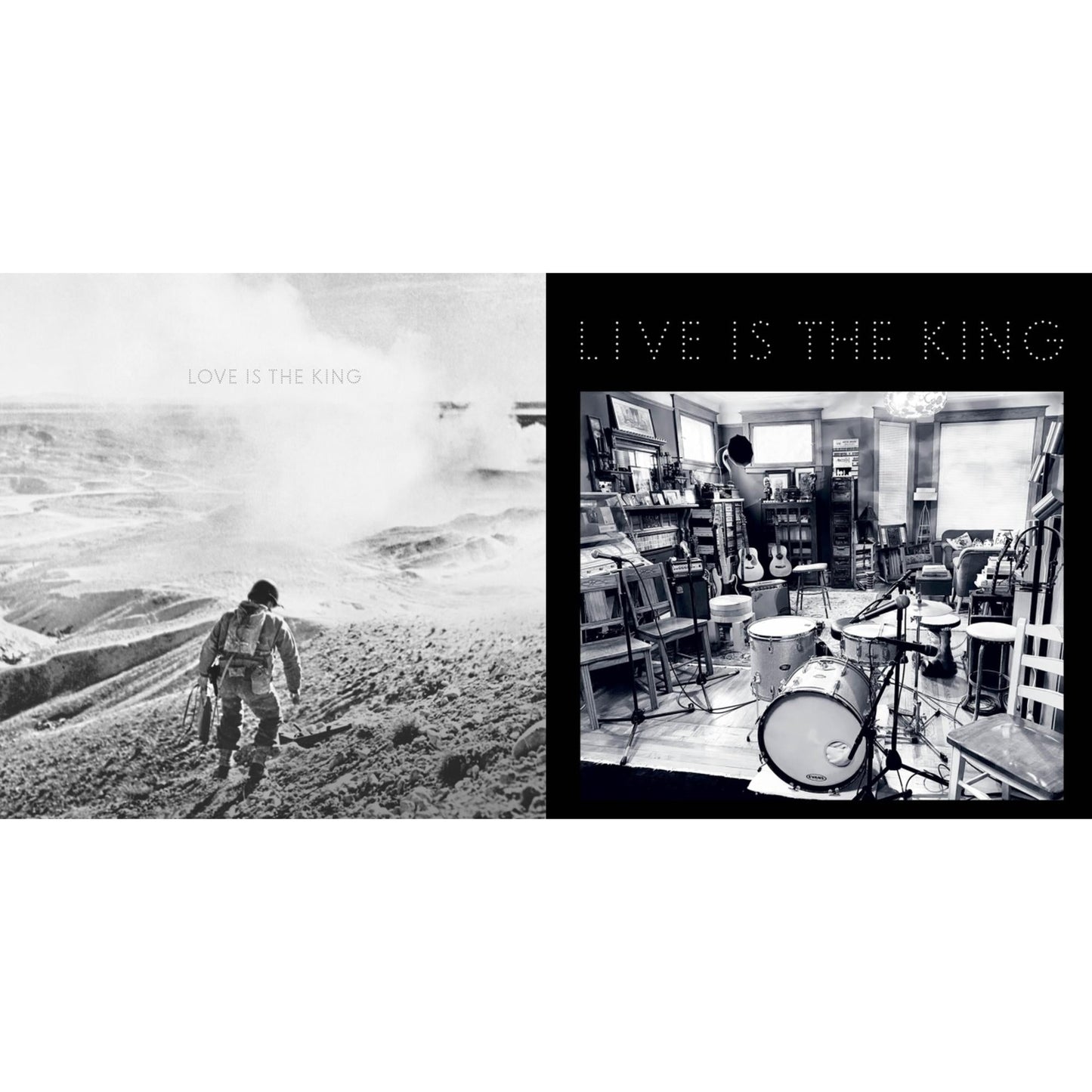 Jeff Tweedy - Love Is The King - Limited Clear LP Vinyl & Love Is The King / Live Is The King