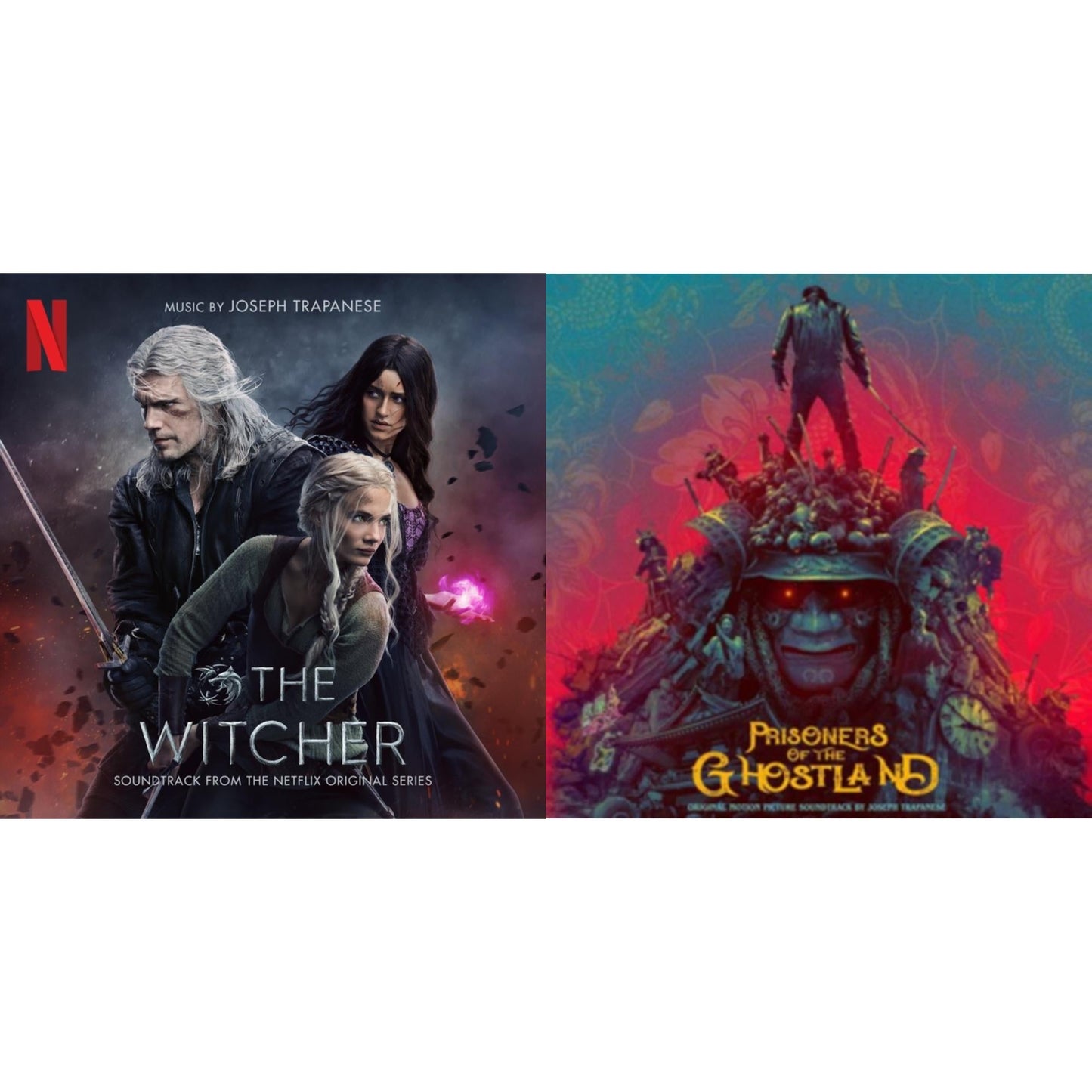 Joseph Trapanese - Witcher: Season 3 Ost (Netflix Original Series) & Prisoners Of The Ghostland Ost (2LP/Splatter Vinyl/180G)