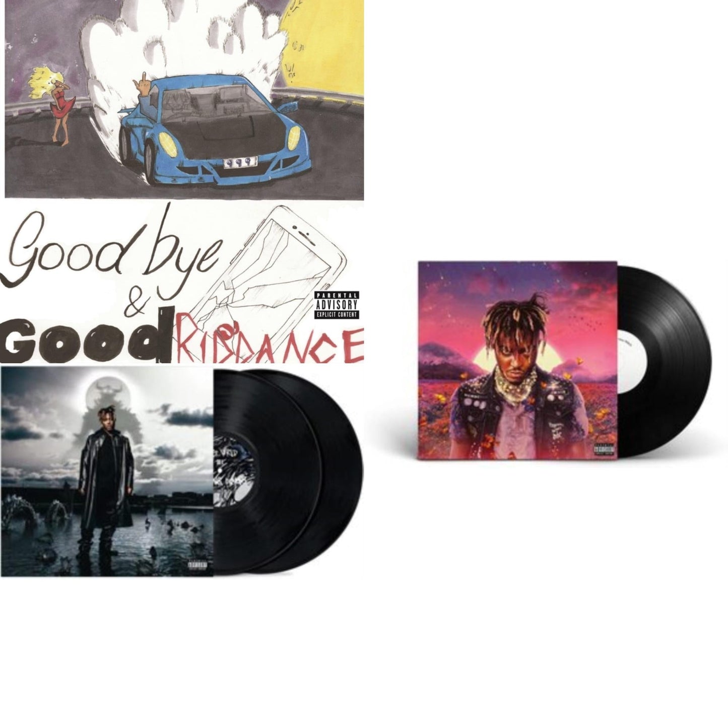 Juice Wrld - Goodbye & Good Riddance (X) (5Th Anniversary Deluxe) & Fighting Demons (2LP) & Legends Never Die (X) (2LP)
