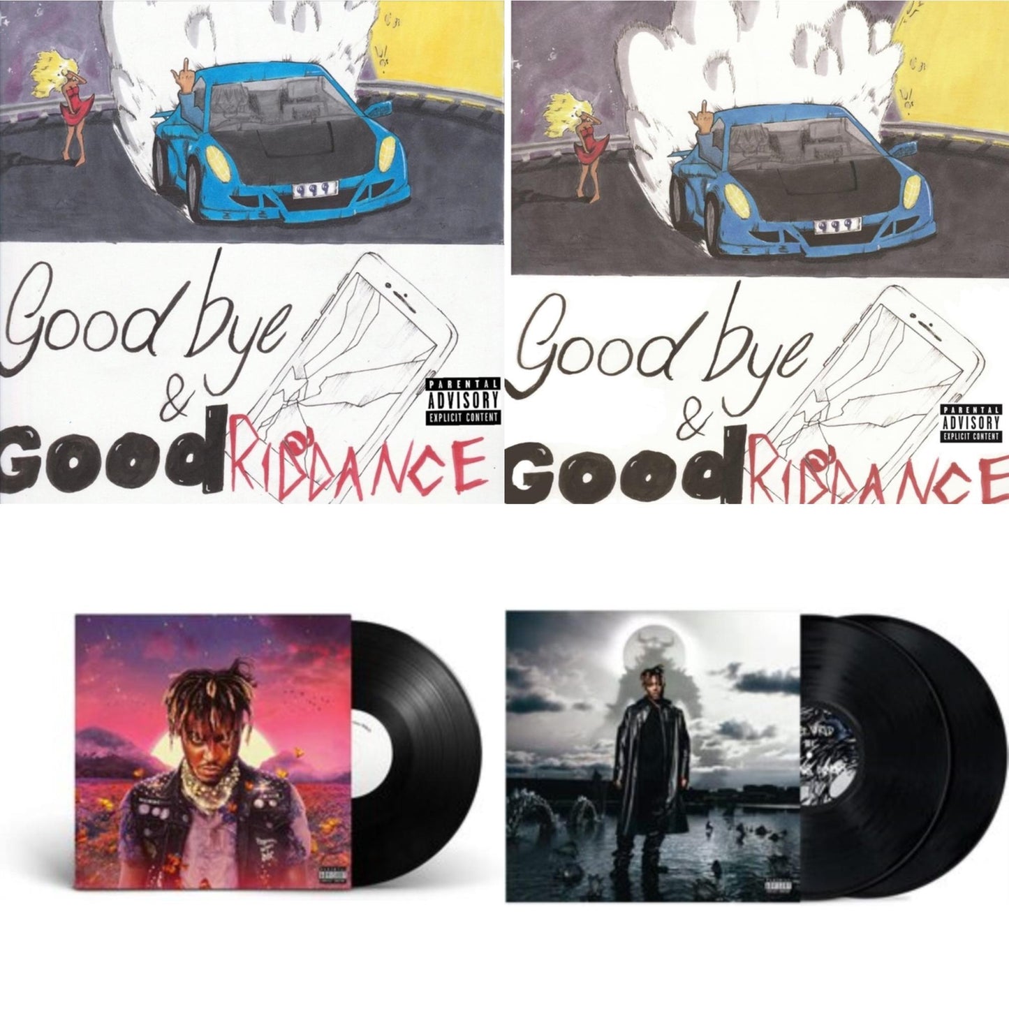 Juice Wrld - Fighting Demons (2LP) & Goodbye & Good Riddance (X) (5Th Anniversary Deluxe) & Legends Never Die (X) (2LP) & Goodbye & Good Riddance