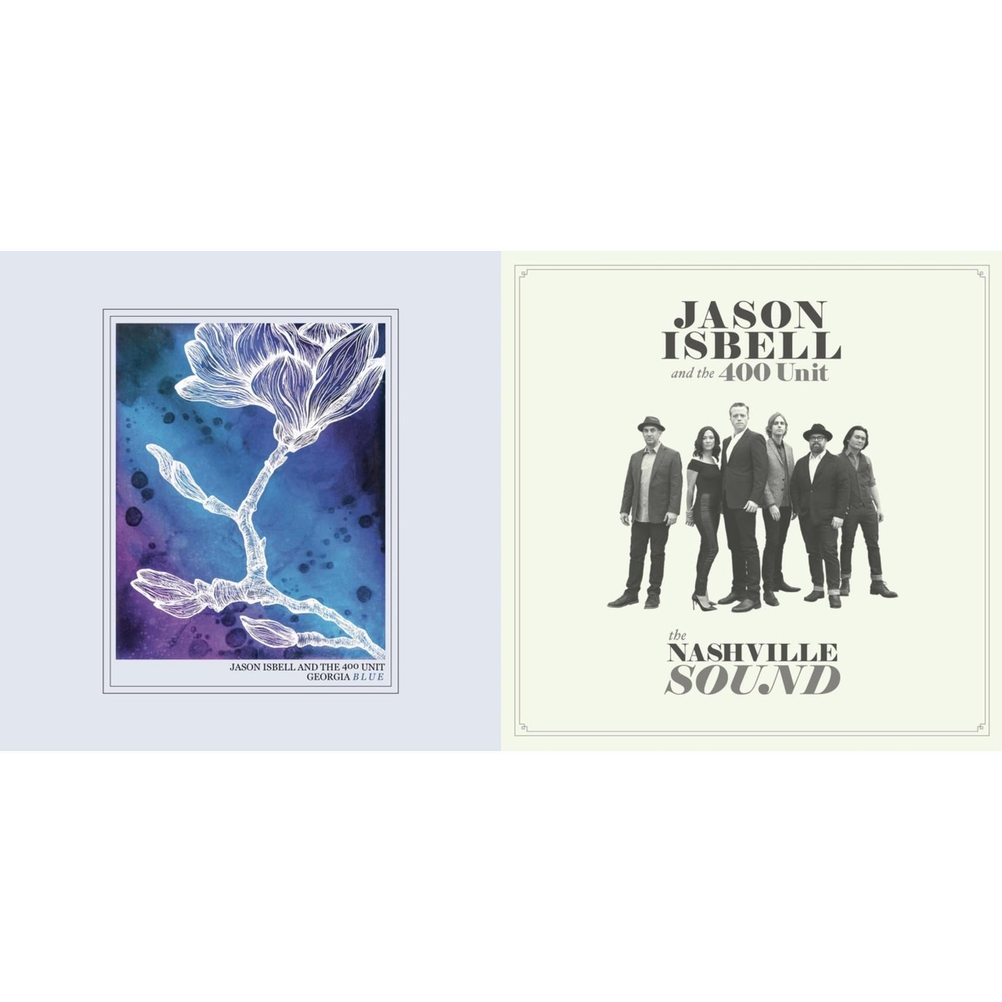 Jason & The 400 Unit Isbell - Nashville Sound & Georgia Blue - LP Vinyl Bundle