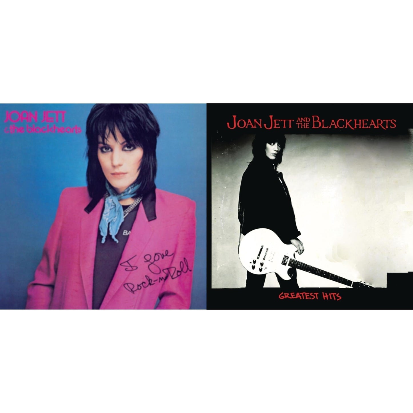 Joan & The Blackhearts Jett - I Love Rock 'N' Roll (150G/Dl Insert) & Greatest Hits - LP Vinyl Bundle