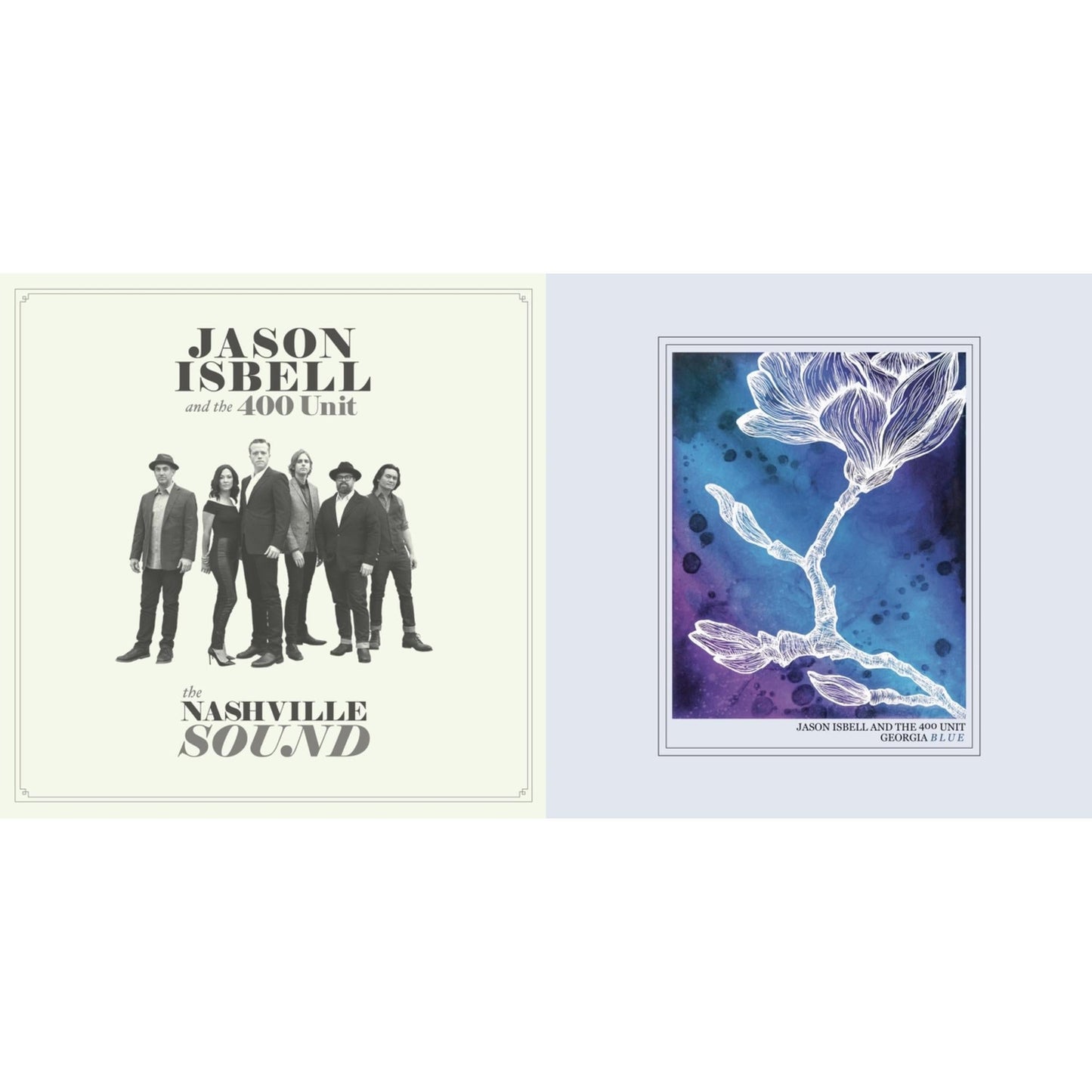 Jason & The 400 Unit Isbell - Nashville Sound & Georgia Blue - LP Vinyl Bundle