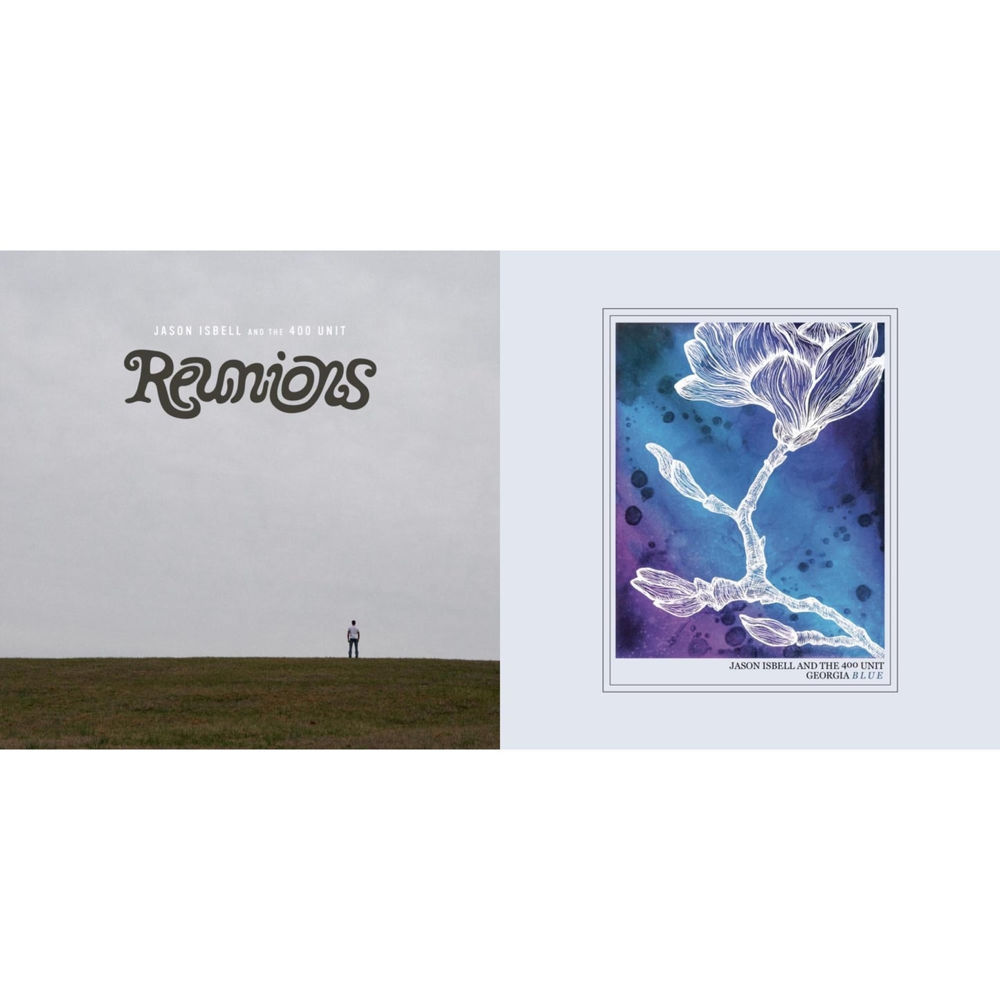 Jason & The 400 Unit Isbell - Reunions & Georgia Blue - LP Vinyl Bundle