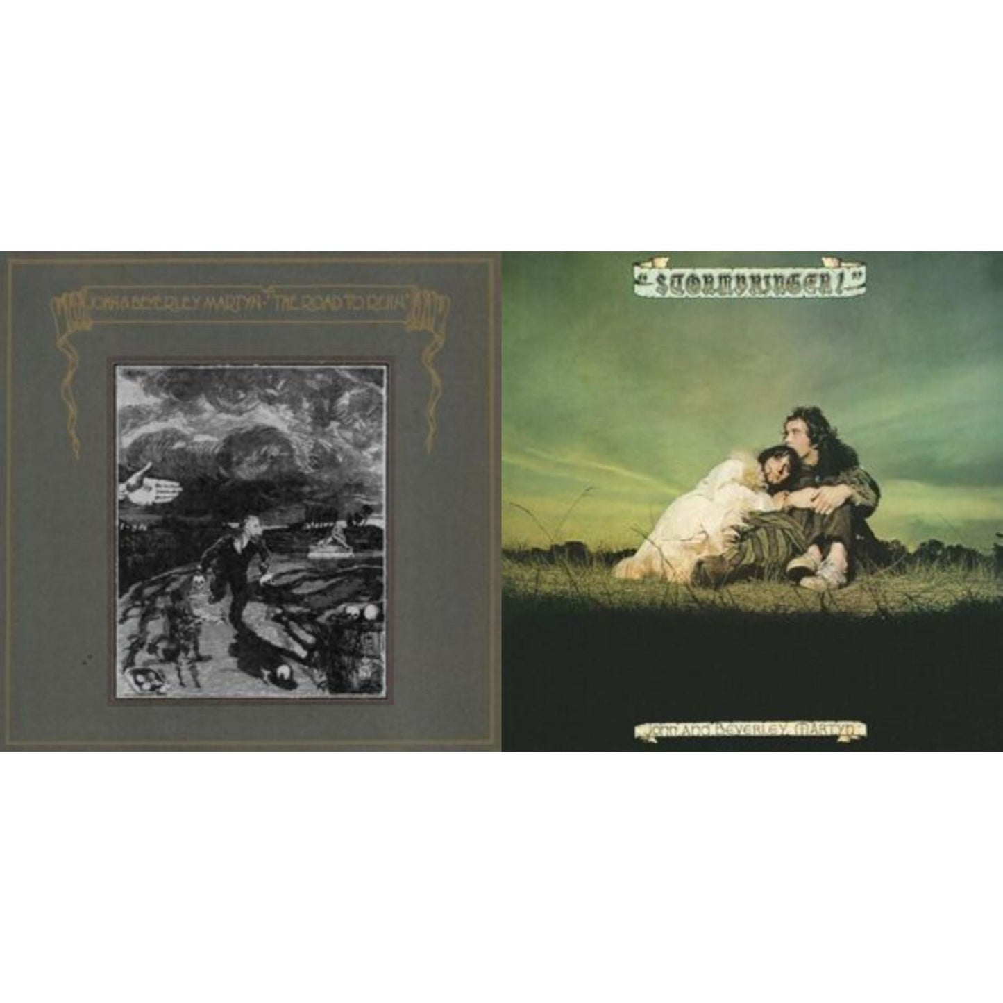 John & Beverley Martyn - Stormbringer! & Road To Ruin - LP Vinyl Bundle