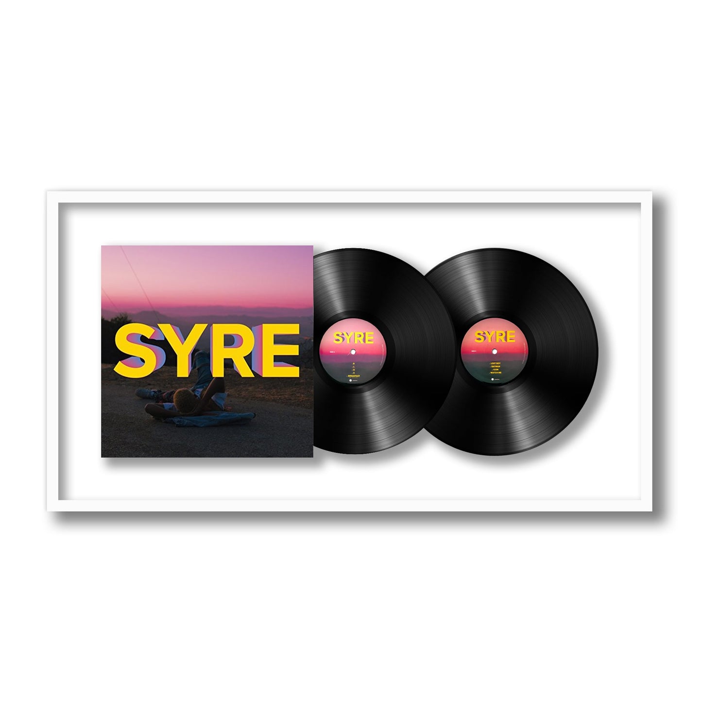 Jaden Smith Syre Framed Vinyl Record