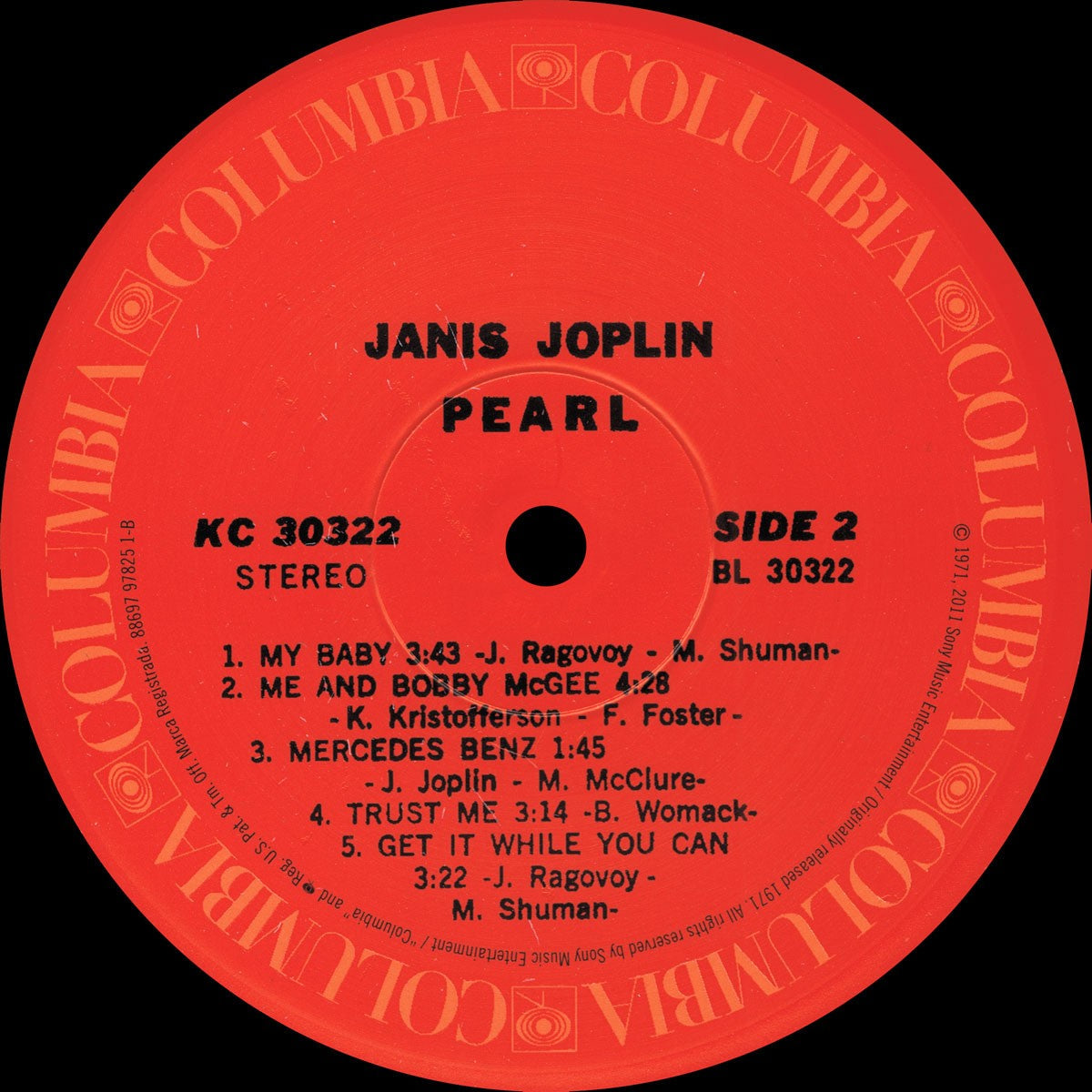 Janis Joplin – Pearl (LP Vinyl) Vinyl Record