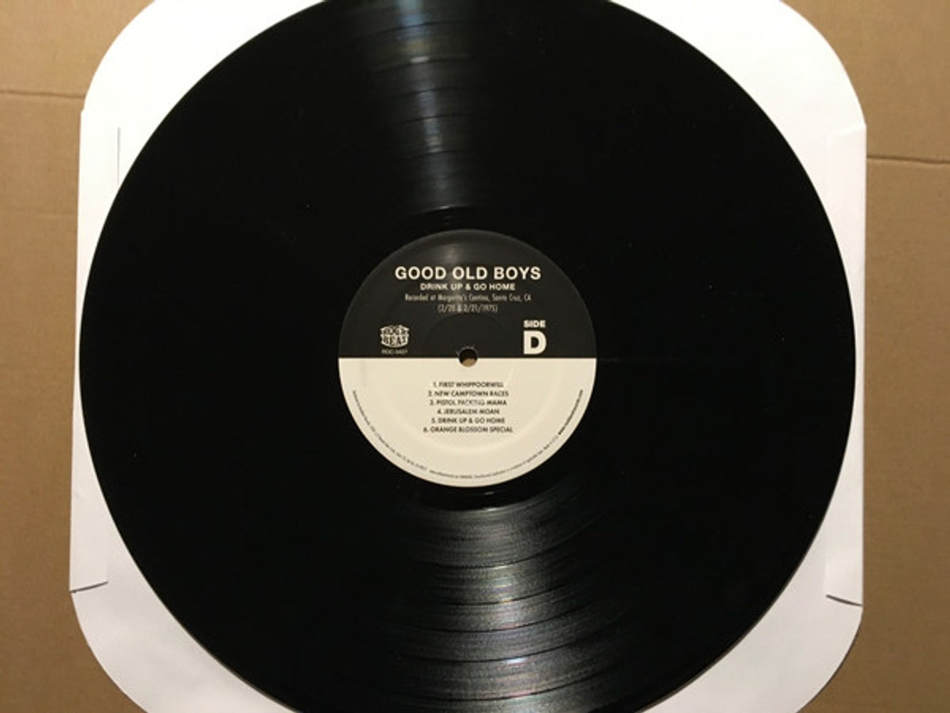 Jerry Garcia / Good Ole Boys - Drink Up And Go Home: Live At Margarita's Cantina 2/20/75 & 2/21/75 (2-LP Vinyl) Vinyl Record