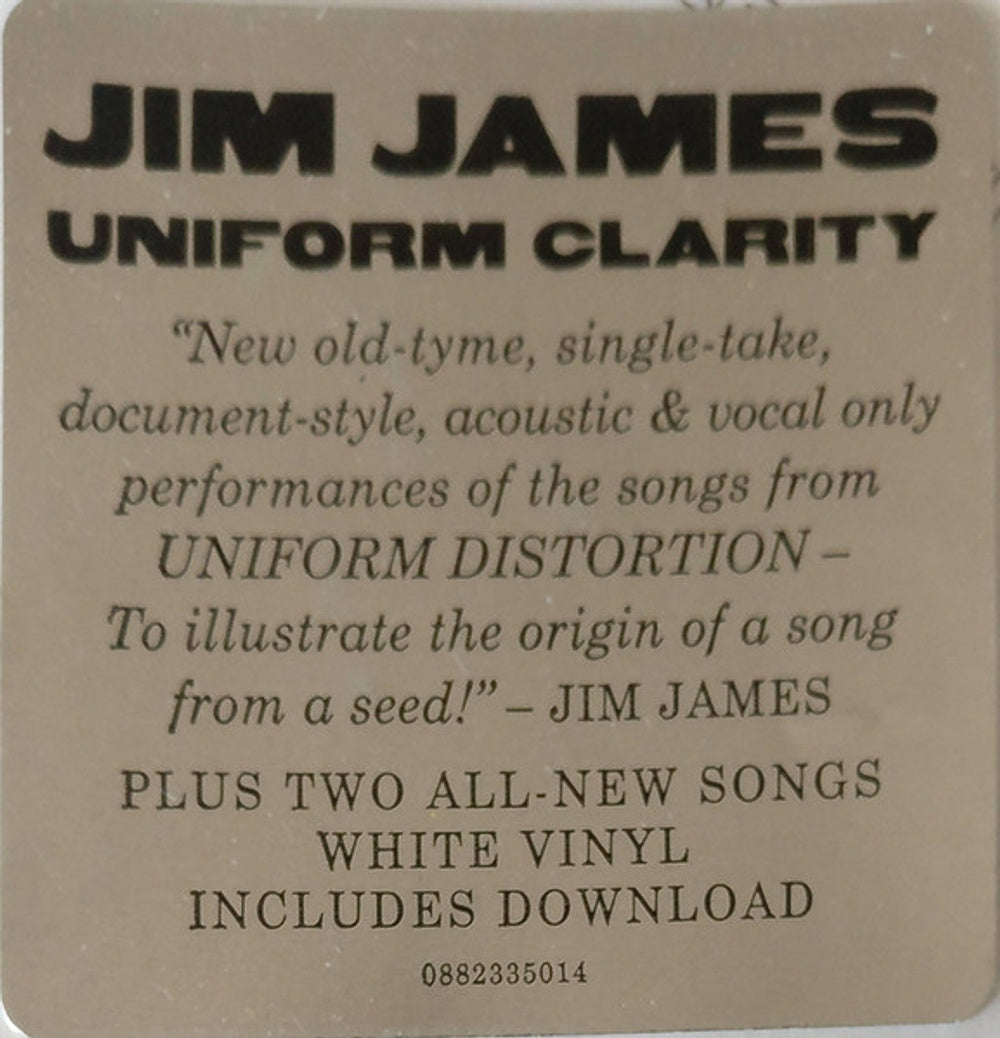 Jim James – Uniform Clarity (LP Vinyl) Vinyl Record