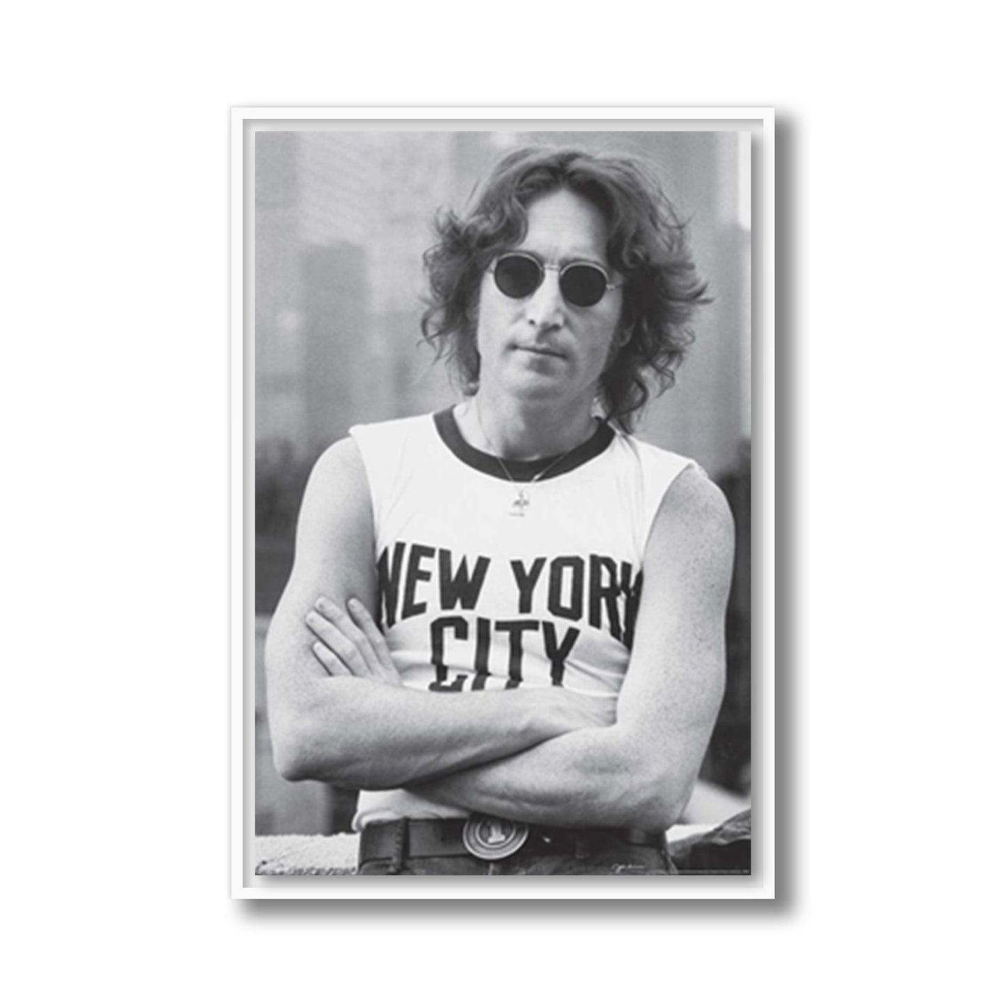 John Lennon New York City Framed Poster