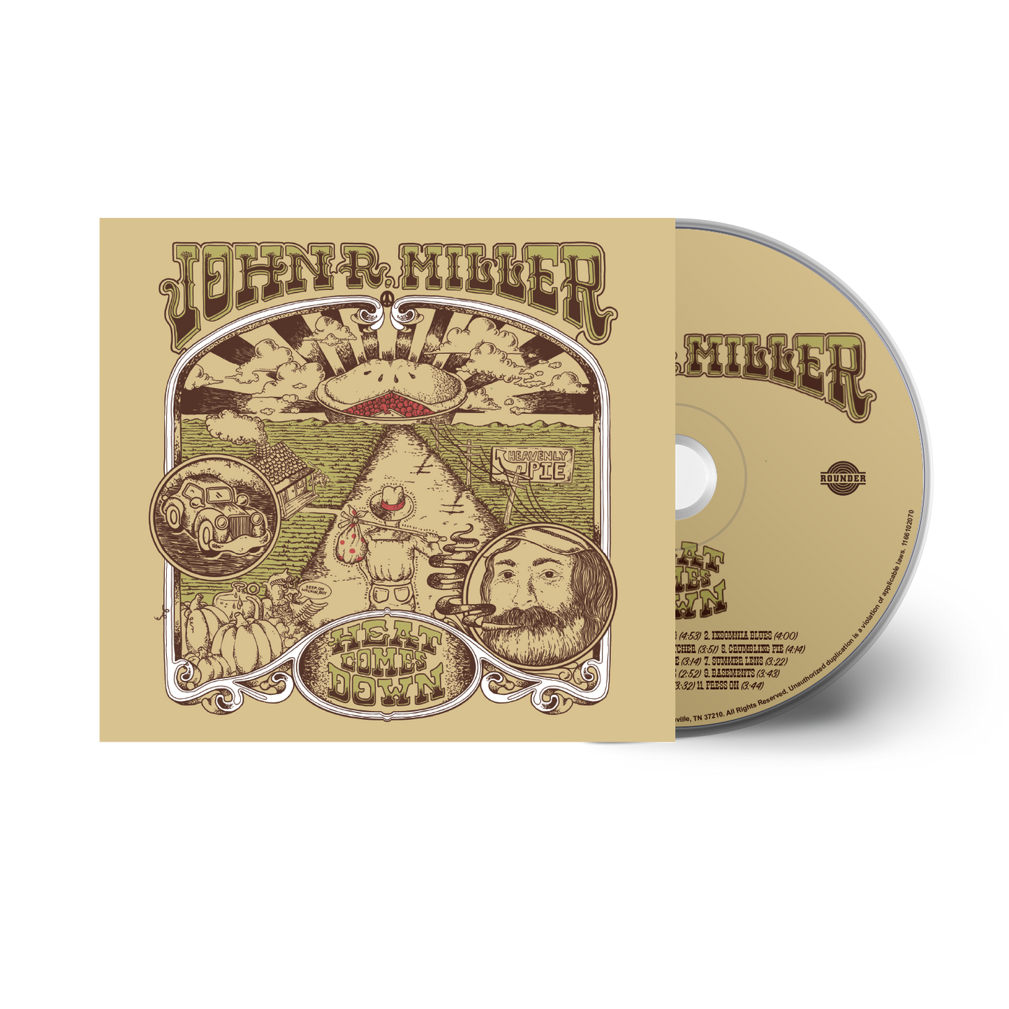 Heat Comes Down - Music CD