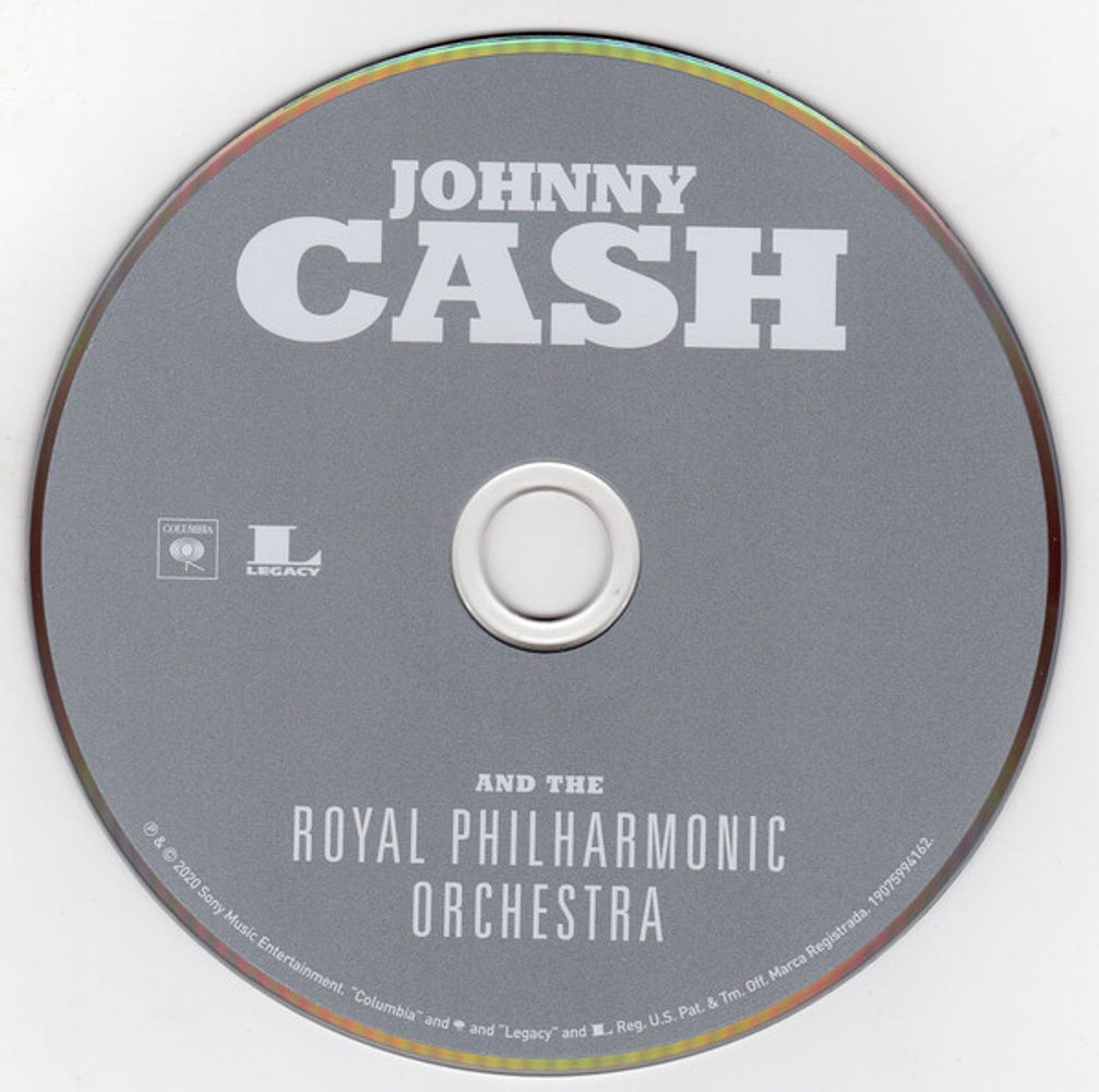 Johnny Cash and the Royal Philharmonic Orchestra Music CD