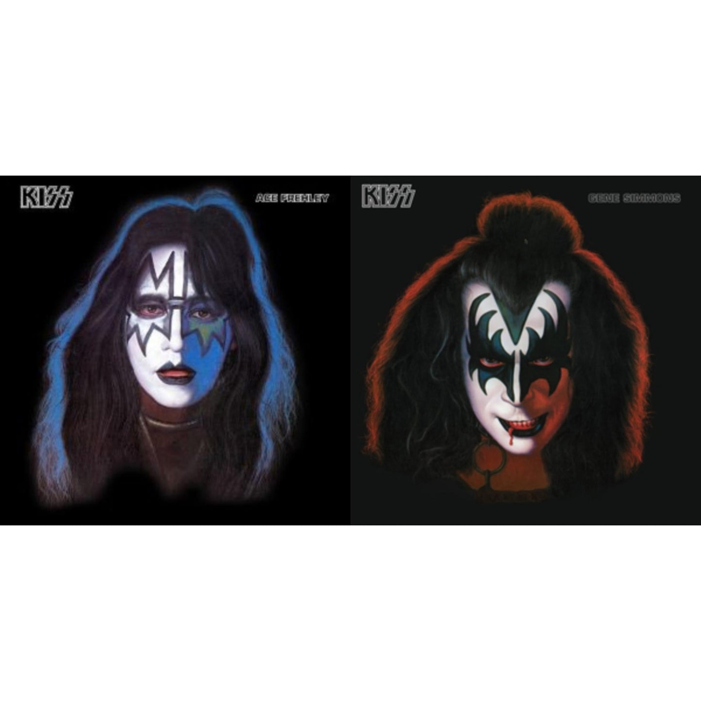 Kiss - Gene Simmons & Ace Frehley - LP Vinyl Bundle