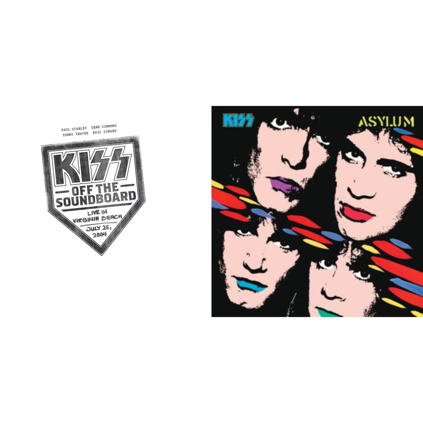 Kiss - Kiss Off The Soundboard: Live In Virginia Beach (3LP) & Asylum