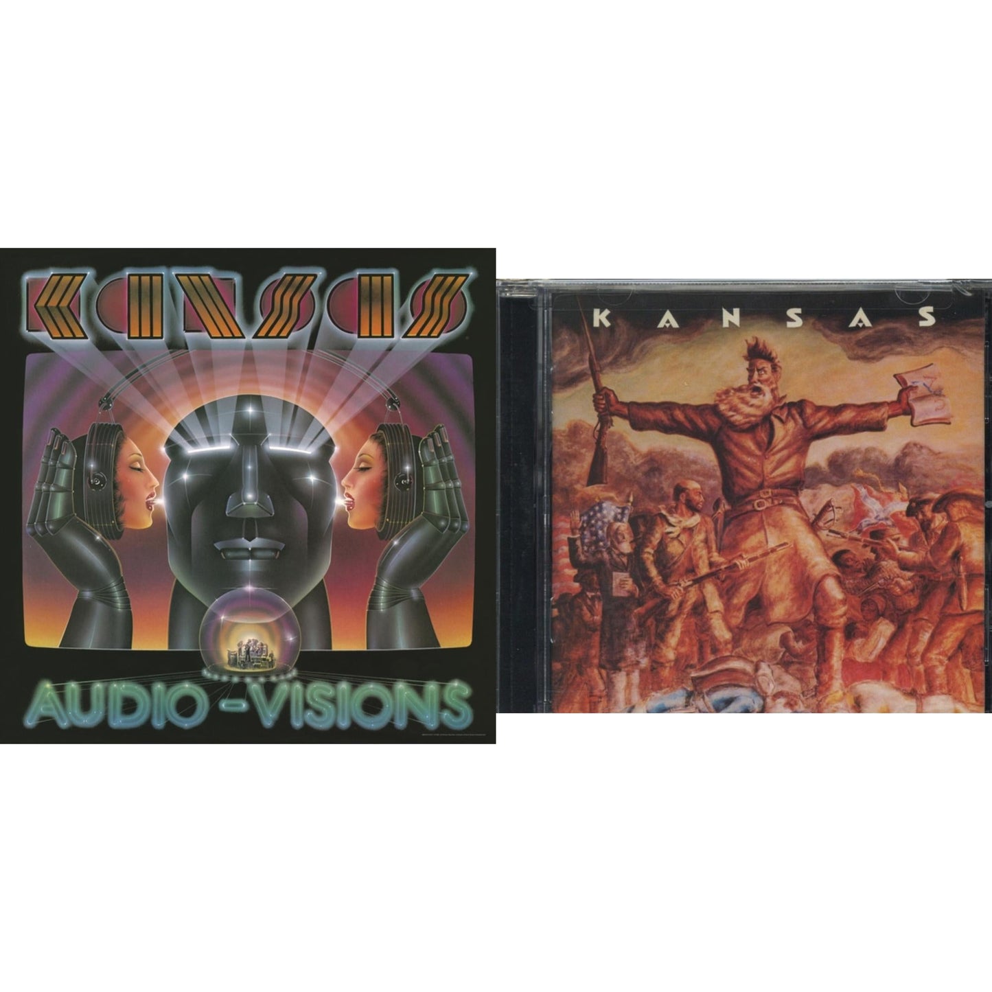 Kansas - Kansas & Audio - Visions - CD Bundle