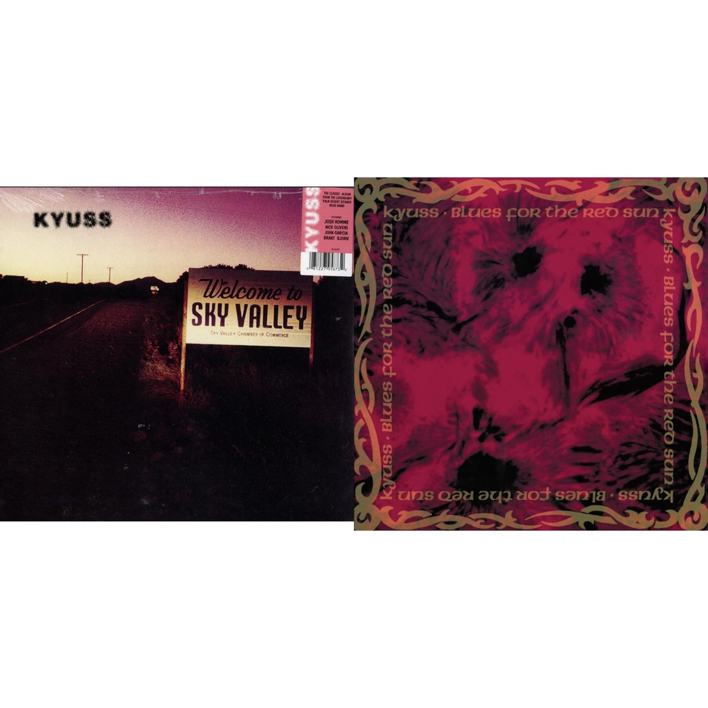 Kyuss - Welcome To Sky Valley & Blues For The Red Sun (Gold Marble LP Vinyl/140G) (Rocktober)