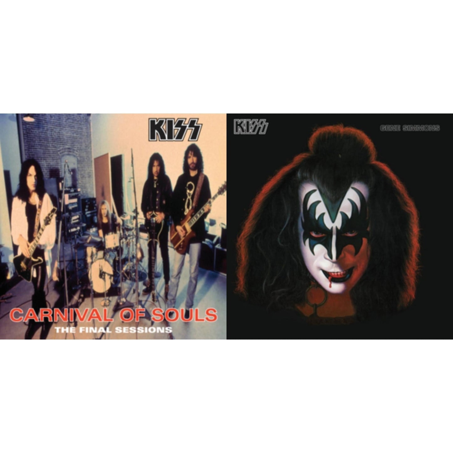 Kiss - Carnival Of Souls & Gene Simmons - LP Vinyl Bundle