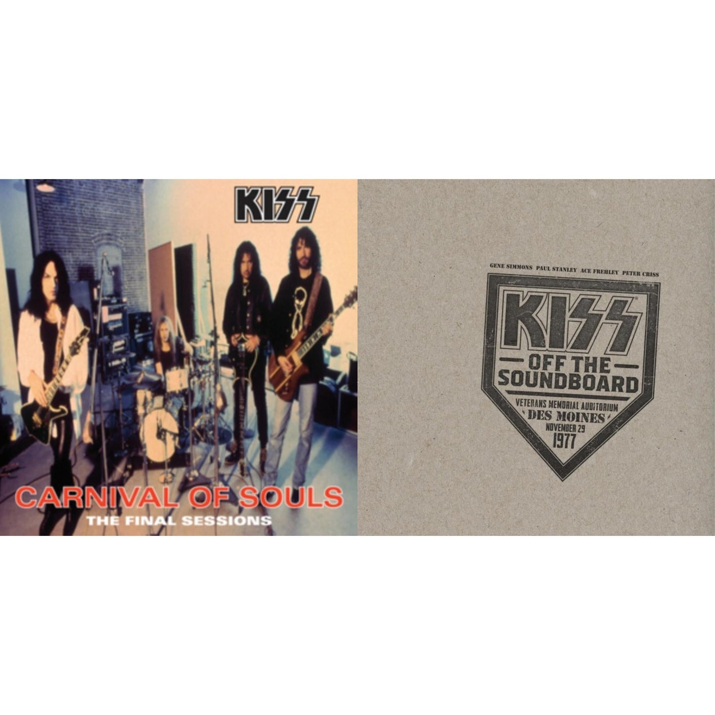 Kiss - Kiss Off The Soundboard: Live In Des Moines (2LP) & Carnival Of Souls
