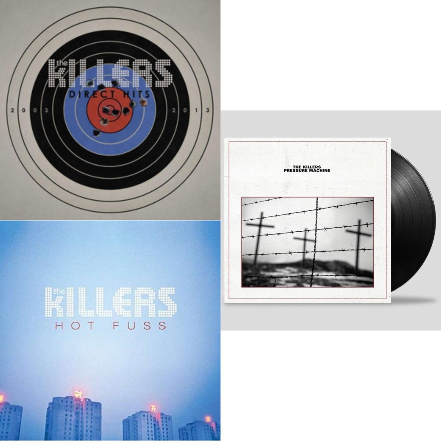 Killers - Pressure Machine & Hot Fuss & Direct Hits (2LP)