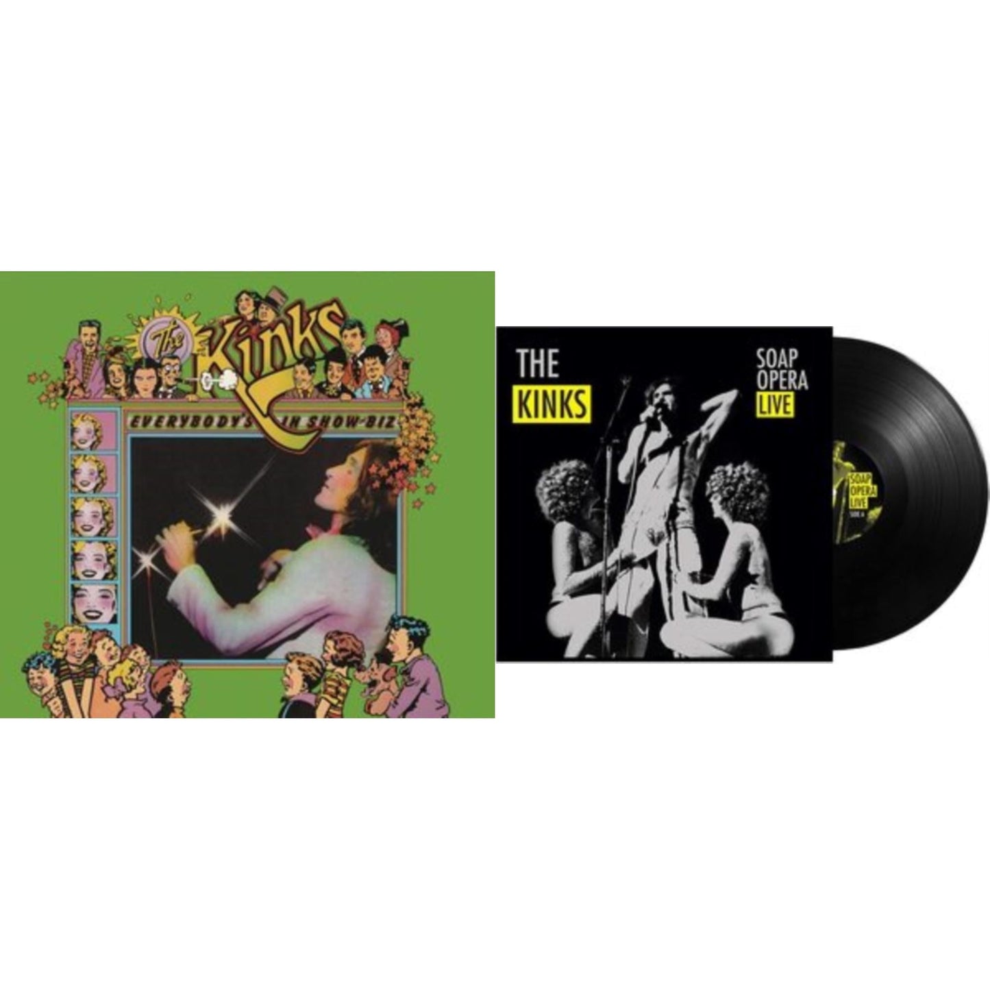Kinks - Everybody's In Show-Biz (2022 Standalone/2LP) & Soap Opera Live (140G)