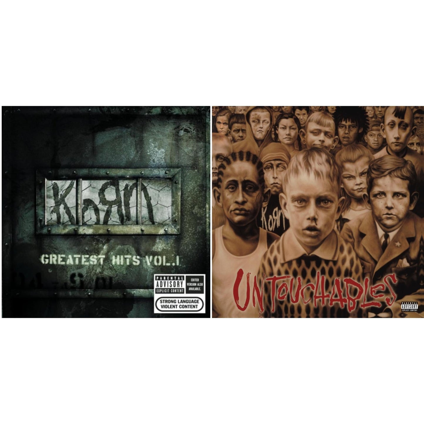 Korn - Greatest Hits Vol.1 & Untouchables - CD Bundle
