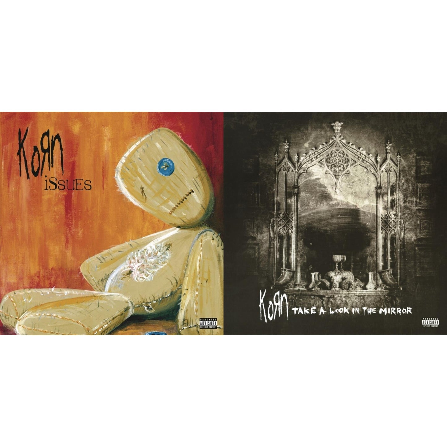 Korn - Issues (X) (2LP/140G) & Take A Look In The Mirror (2 LP) (140G)
