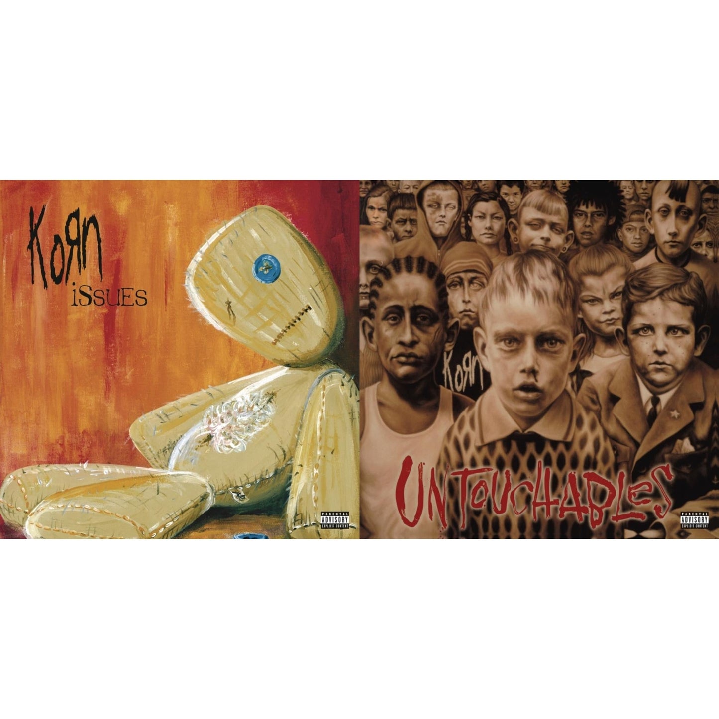 Korn - Issues (Explicit) & Untouchables - CD Bundle