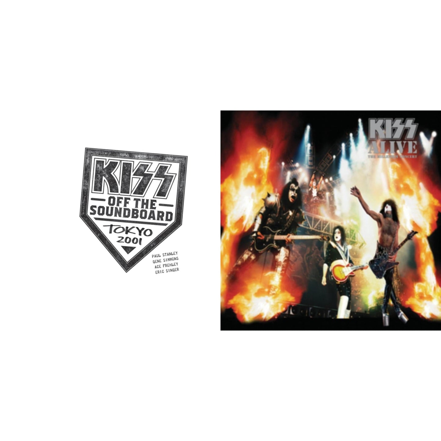 Kiss - Kiss Off The Soundboard: Tokyo 2001 (3LP) & Alive: Millennium Concert