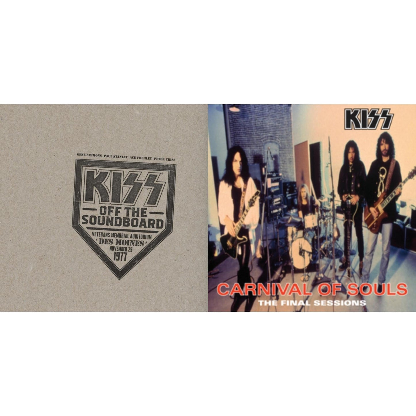 Kiss - Kiss Off The Soundboard: Live In Des Moines (2LP) & Carnival Of Souls