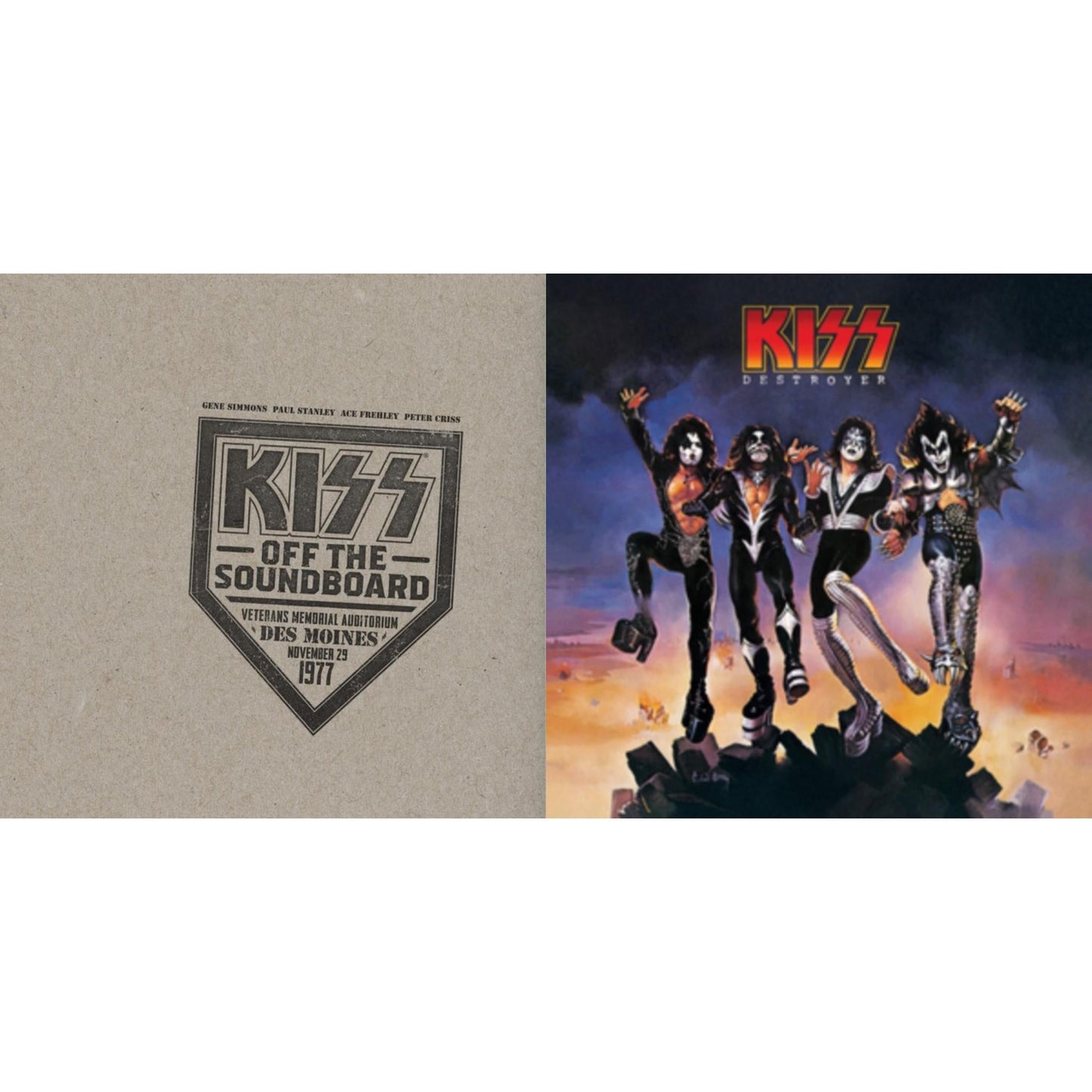 Kiss - Kiss Off The Soundboard: Live In Des Moines (2LP) & Destroyer