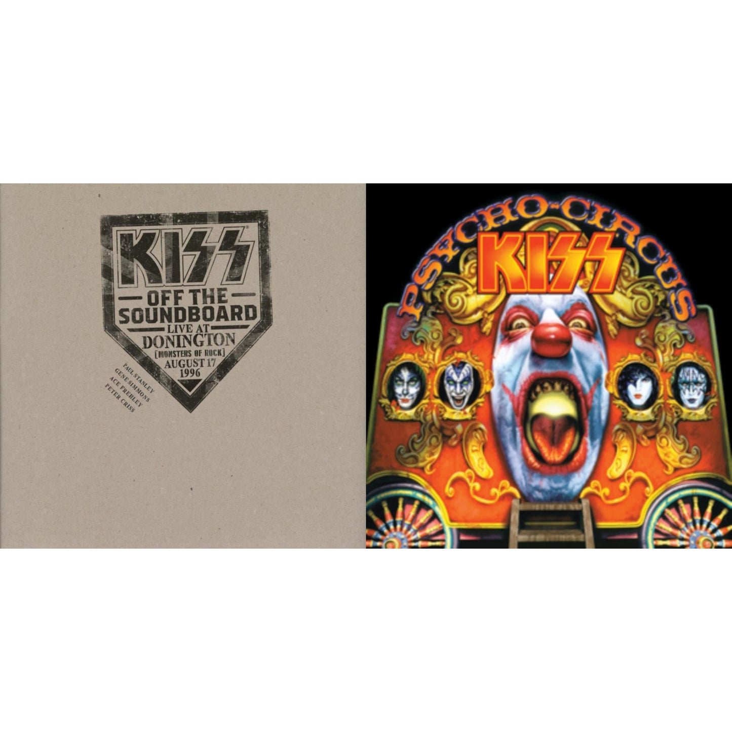 Kiss - Kiss Off The Soundboard: Donington 1996 (Live) (3LP) & Psycho Circus
