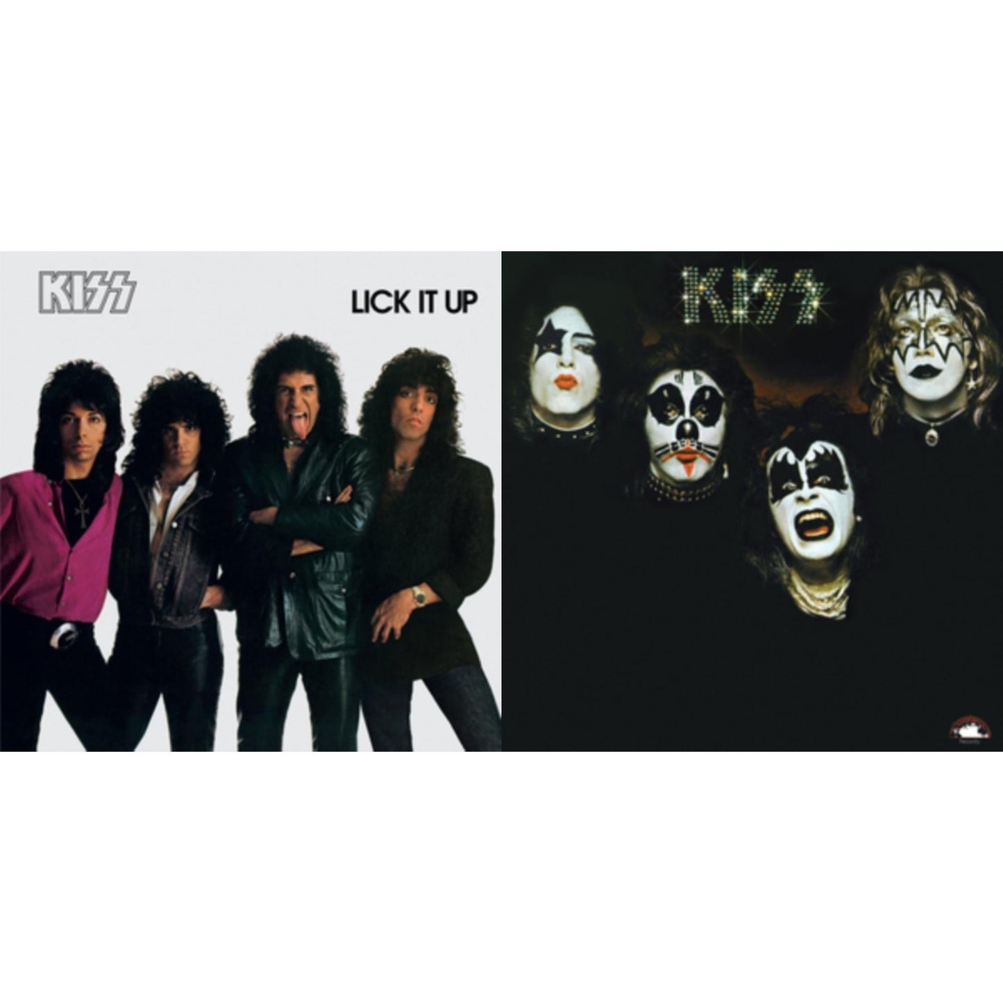 Kiss - Kiss & Lick It Up - LP Vinyl Bundle