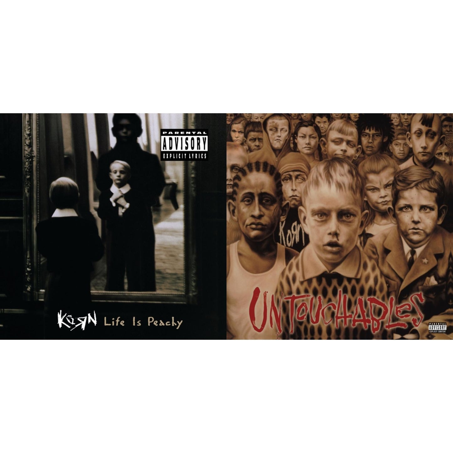 Korn - Life Is Peachy & Untouchables - CD Bundle