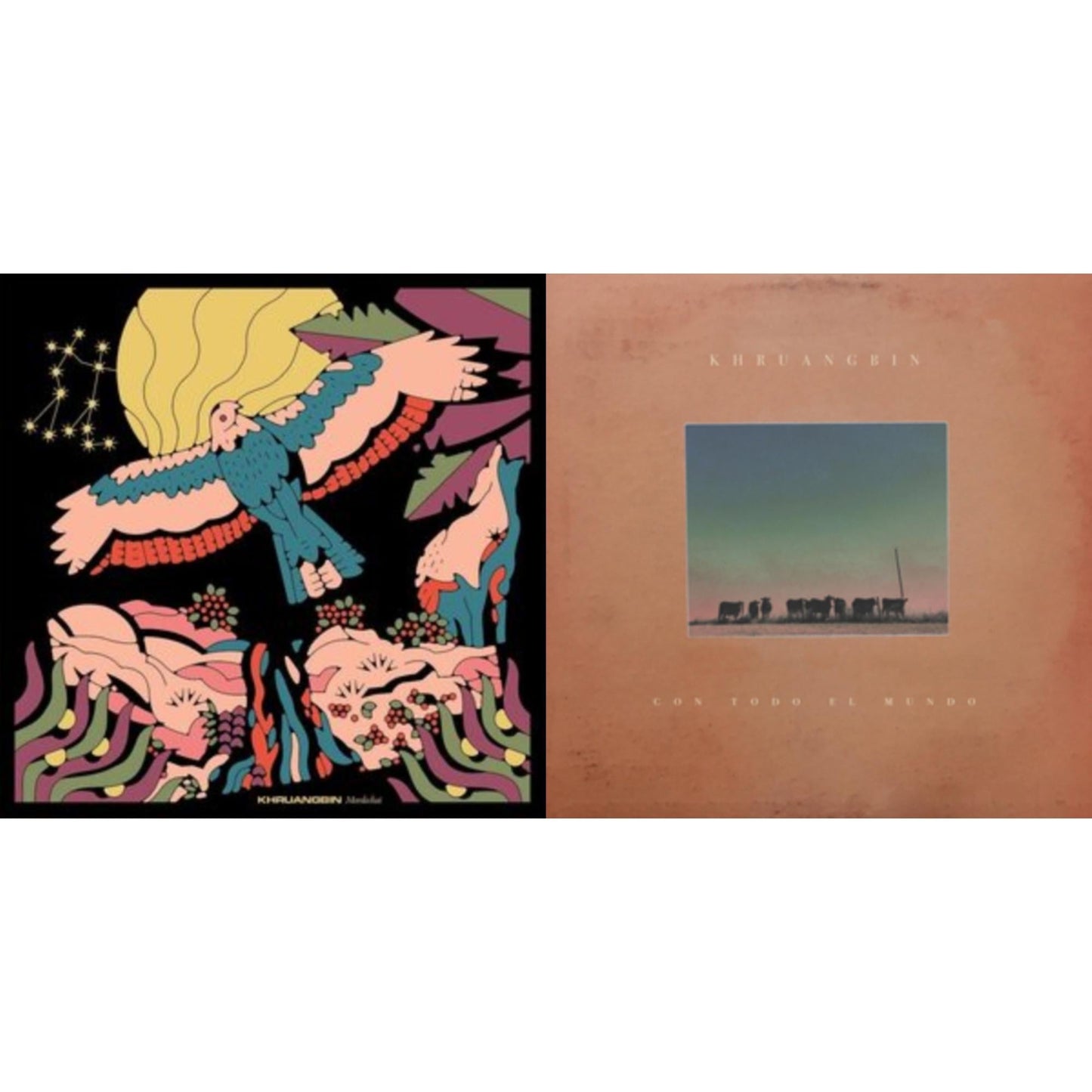 Khruangbin - Con Toto El Mundo & Mordechai - LP Vinyl Bundle