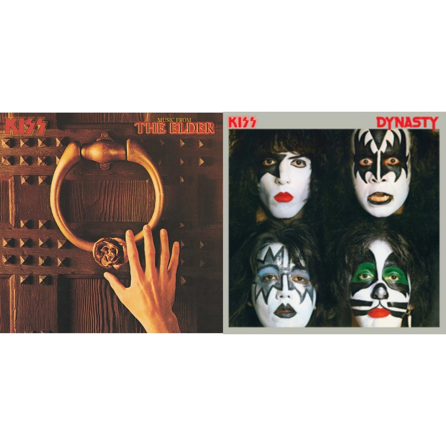 Kiss - Music From The Elder (Half-Speed Master/Clear LP Vinyl/180G) & Dynasty