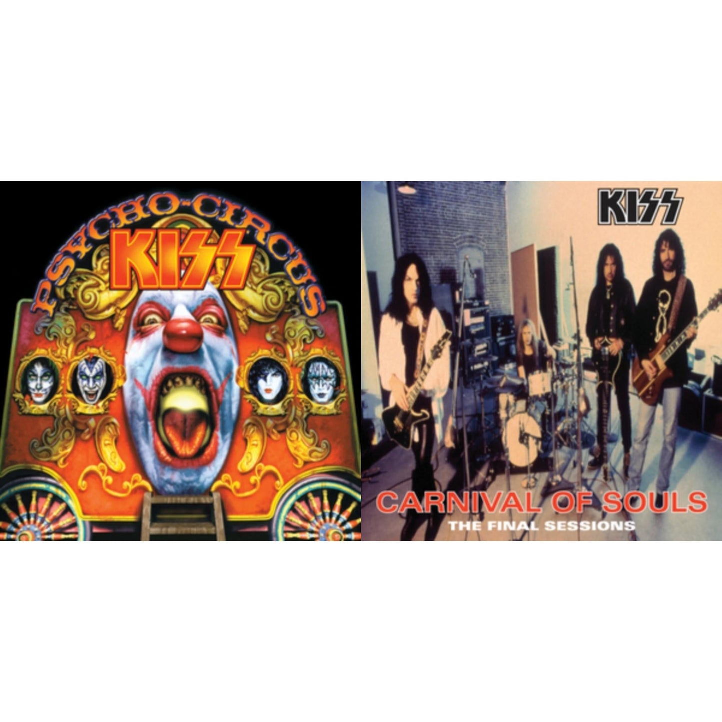 Kiss - Psycho Circus & Carnival Of Souls - LP Vinyl Bundle