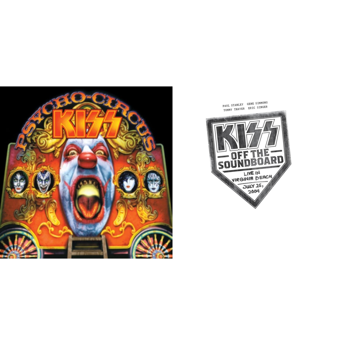 Kiss - Kiss Off The Soundboard: Live In Virginia Beach (3LP) & Psycho Circus