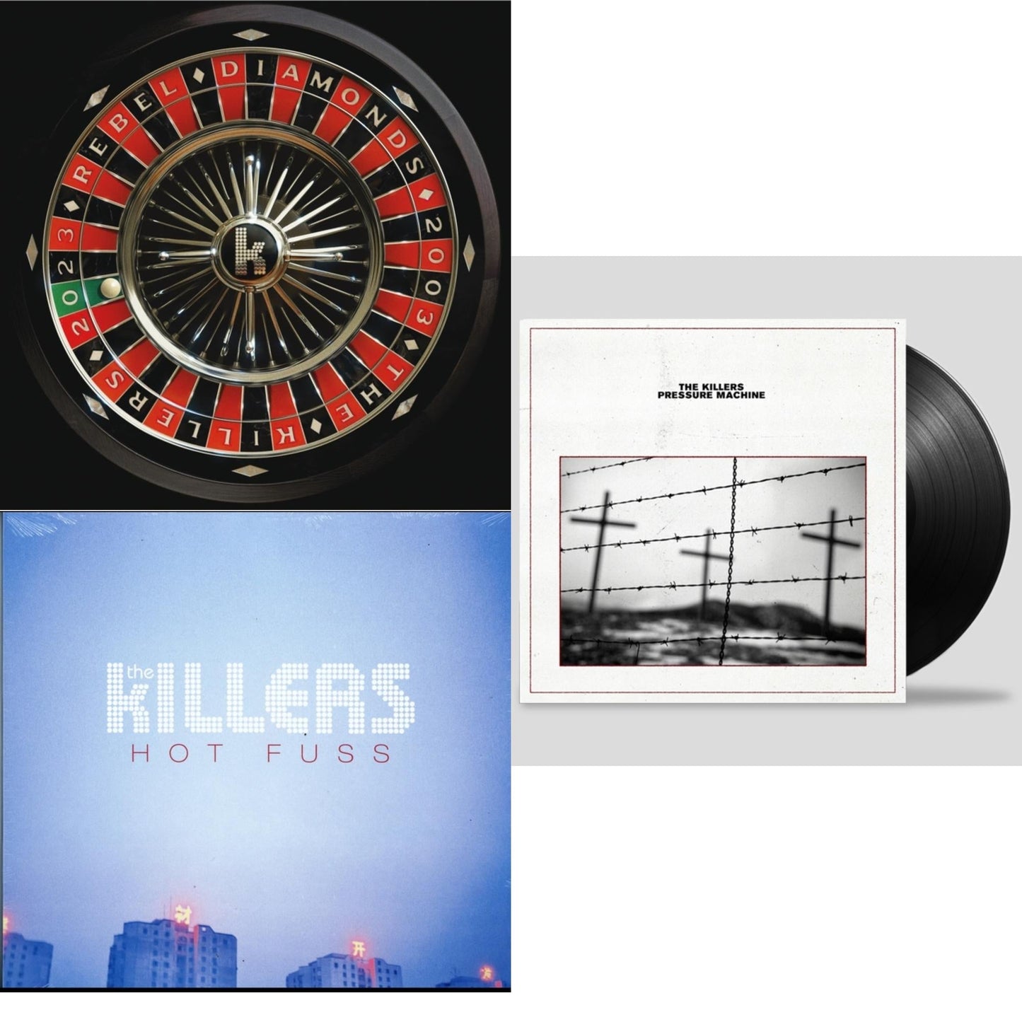 Killers - Pressure Machine & Rebel Diamonds (2LP) & Hot Fuss