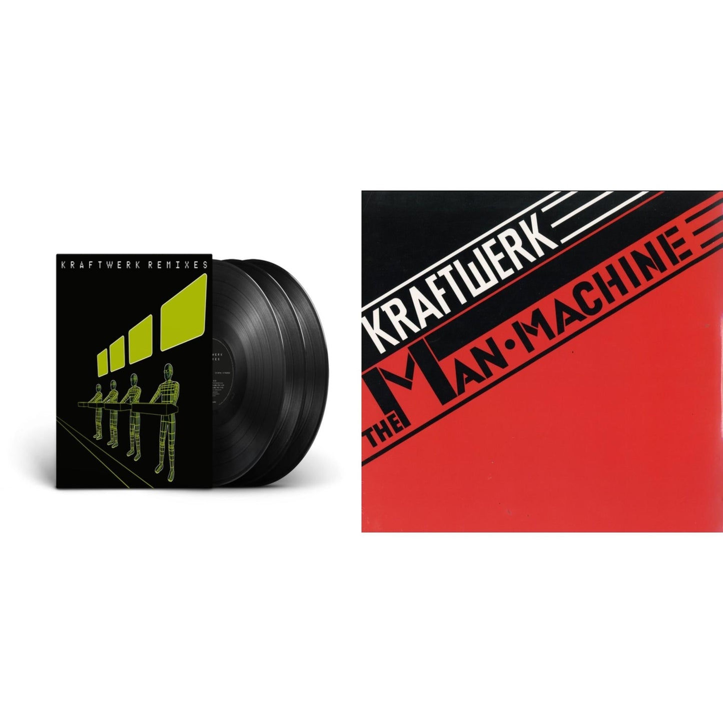 Kraftwerk - Remixes (3LP) & Man Machine