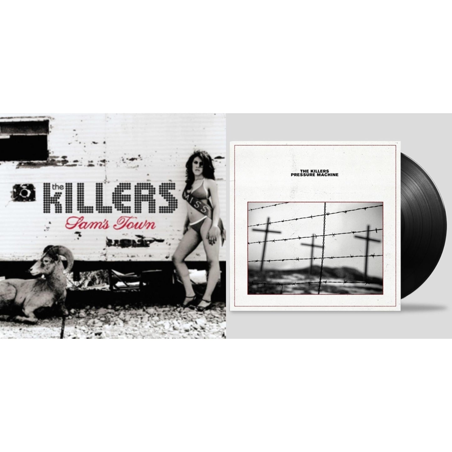 Killers - Pressure Machine & Sam's Town - LP Vinyl Bundle